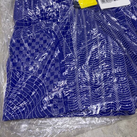 Louis Vuitton 2022 Blue Graphic Print Damier Jogger Short L Made in ITALY NEW - Picture 5 of 13